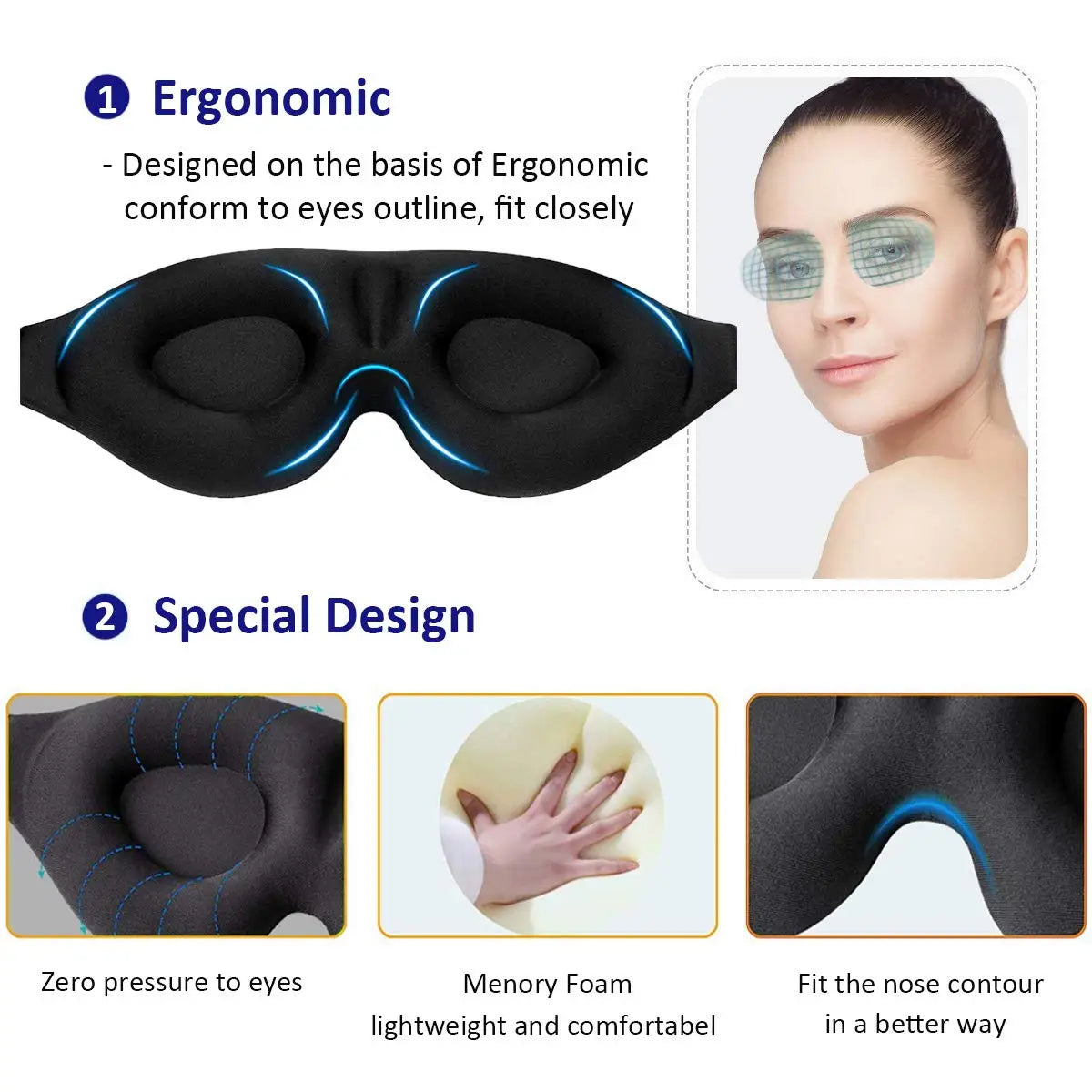 CozyCloud Sleep Mask